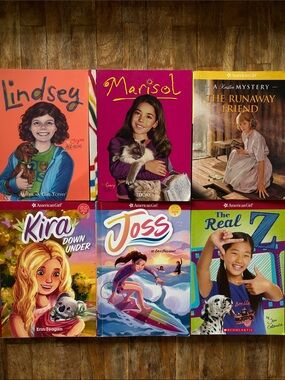Assorted American Girl Doll Books
